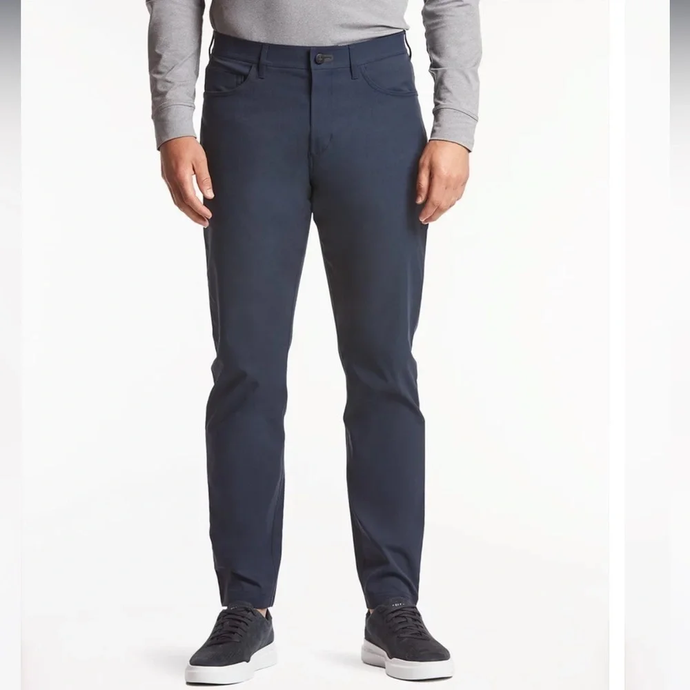 Public Rec Men’s Navy Blue Performance Pants Size 36x30 Athletic Fit